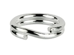 Sterling Silver Split Ring 5mm, Pack of 10