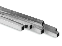 Sterling Silver Square Tube, H1307, Outside Diameter 2.25mm, Inside Diameter 1.75mm, 0.25mm Wall Thickness, 100% Recycled Silver