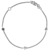Sterling Silver Star Design Bracelet