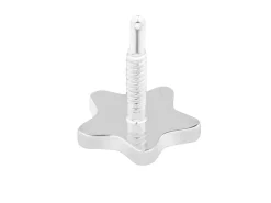 Sterling Silver Star Labret Post 3mm