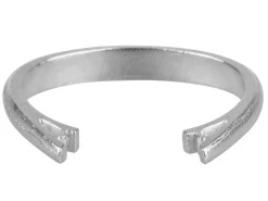 Sterling Silver 3 Stone Ring Shank Size M