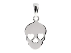 Sterling Silver Sugar Skull Pendant