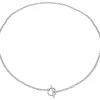 Sterling Silver T-bar Necklet