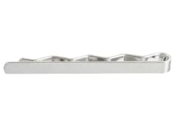 Sterling Silver Tie Slide 55x5mm Wide Unhallmarked 100% Recycled Silver
