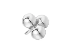 Sterling Silver Trinity Ball Labret Post 3mm
