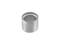 Sterling Silver Tube Setting 4.6mm Semi Finished Cast Collet, 100% Recycled Silver