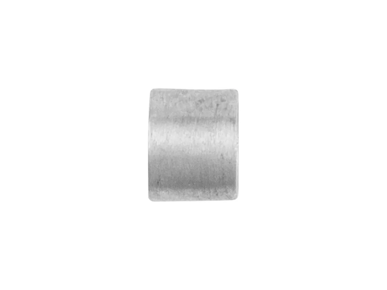 Sterling Silver Tube Setting 5.7mm Semi Finished Cast Collet, 100% Recycled Silver