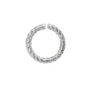 Sterling Silver Twisted Wire Open Jump Ring 7mm100% Recycled Silver