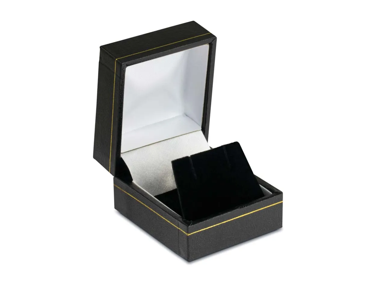Sterling Silver Valentine's Day Jewellery Small Heart Stud Earrings, With Display Box
