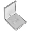 Sterling Silver Valentine's Day Heart Design Earrings And Pendant Jewellery Gift Set