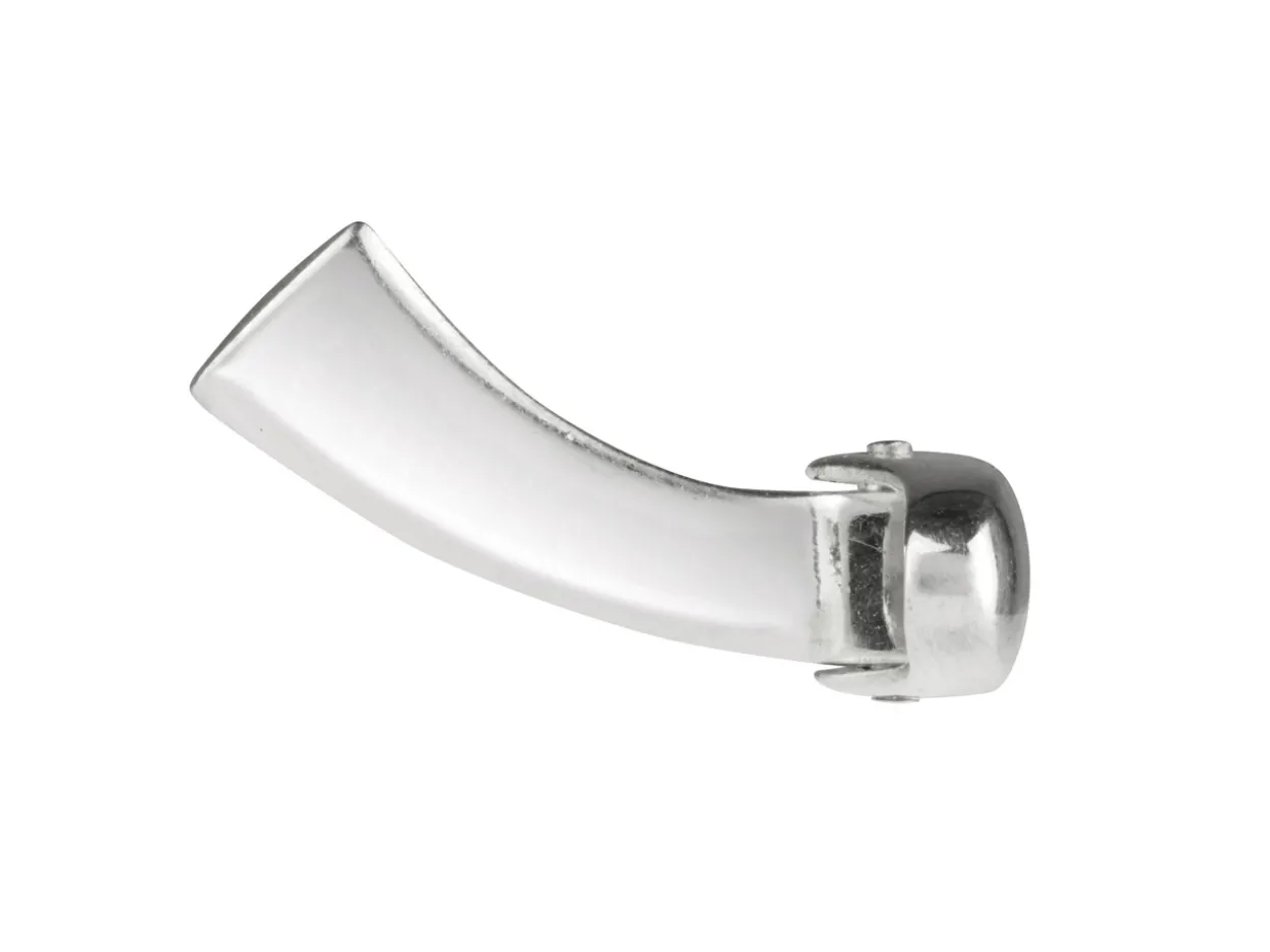 Sterling Silver Whale Tail Cufflink Oval