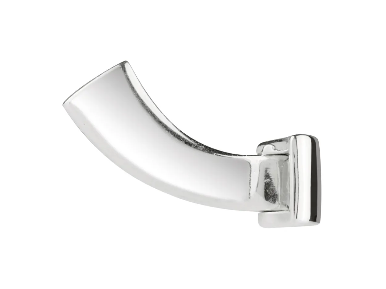 Sterling Silver Whale Tail Cufflink Rectangle