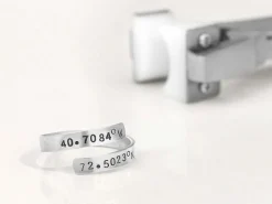 Sterling Silver Wrap Ring 4mm X 76mm Stamping Blank