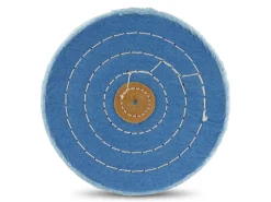 Stitched Cotton Mop, Blue, 152mm X 50 Ply