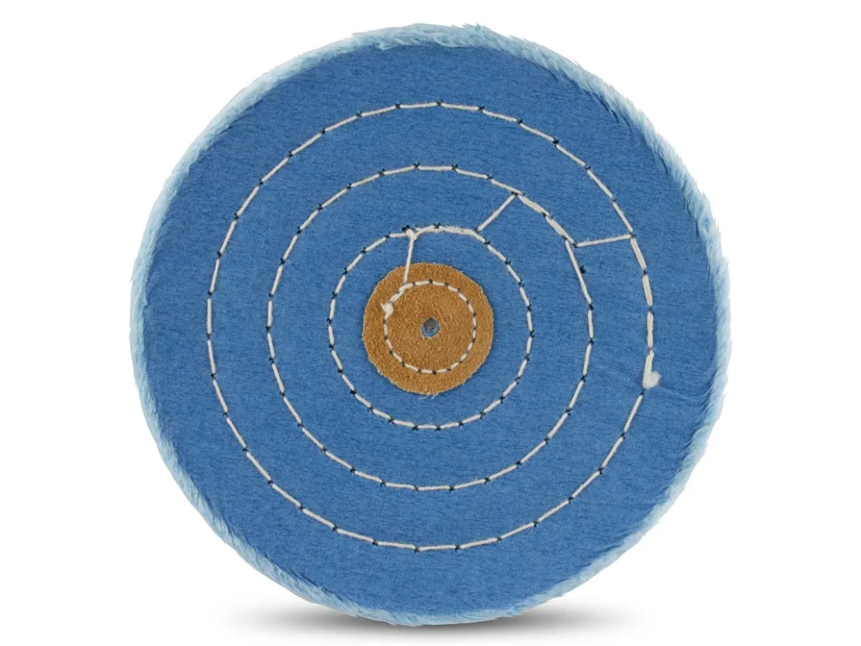 Stitched Cotton Mop, Blue, 152mm X 50 Ply