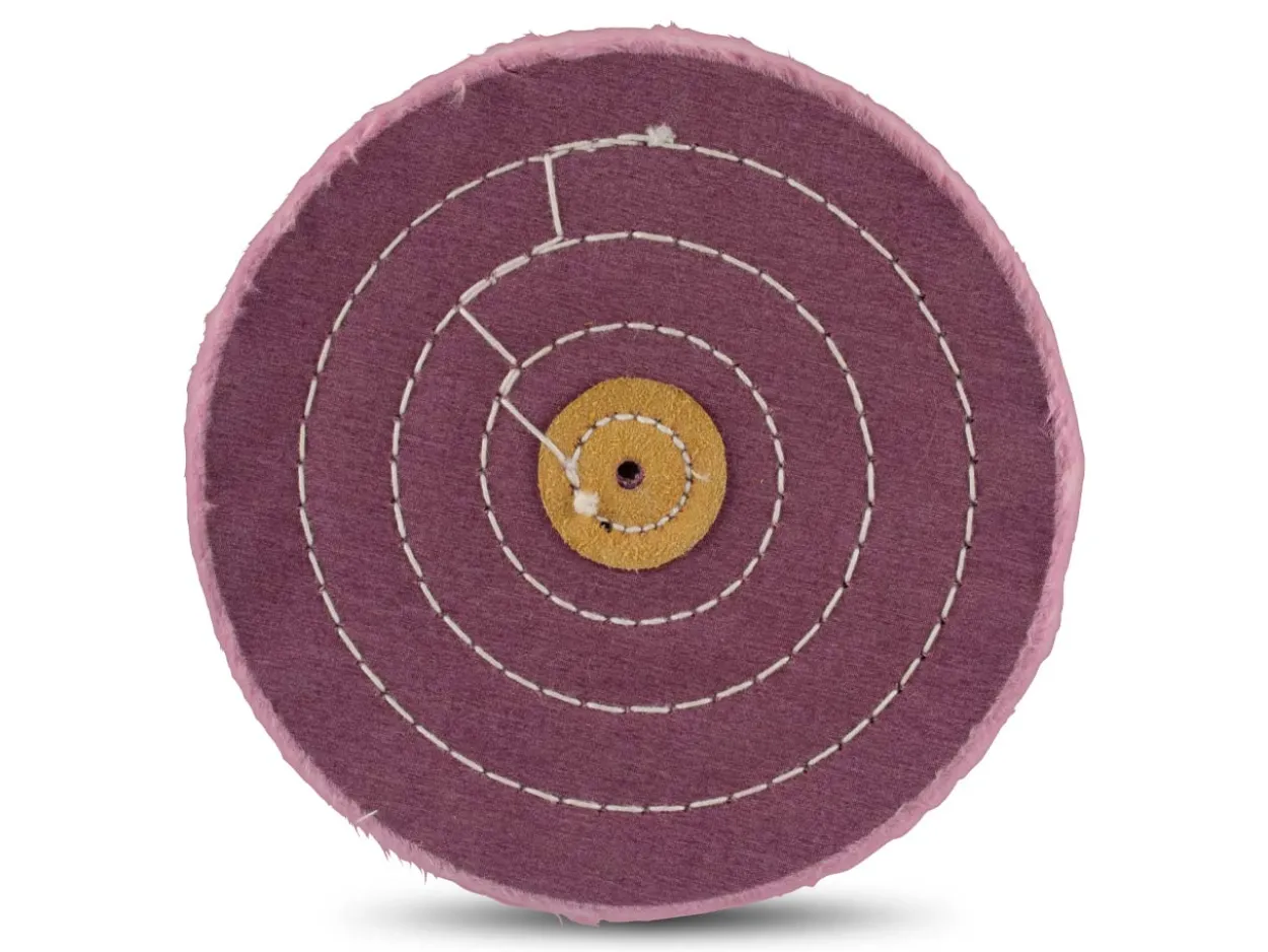 Stitched Cotton Mop, Mauve, 152mm X 50 Ply