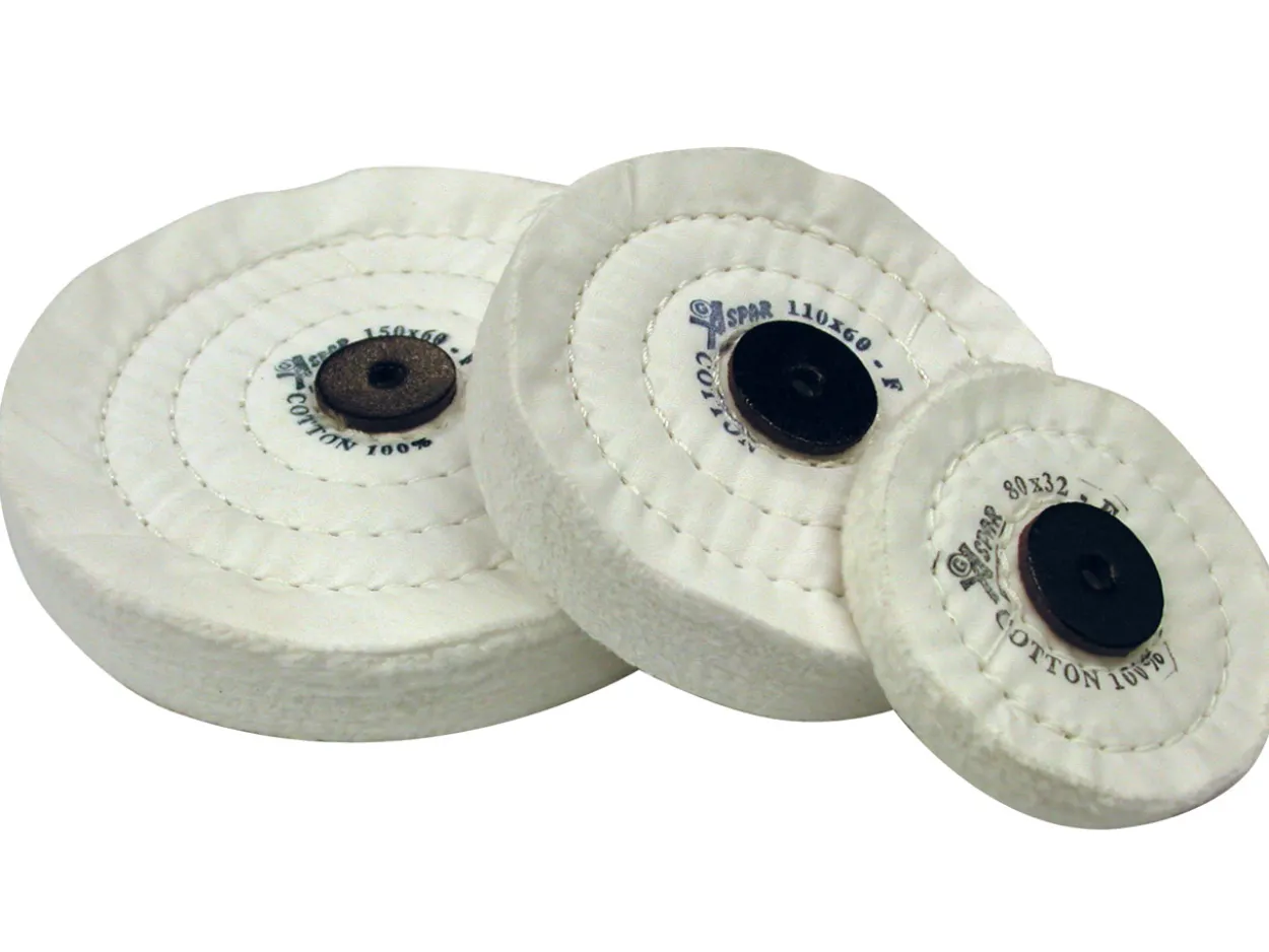 Stitched Fine Mop 76mm/3" 35 Ply 12mm Thick
