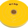 Stitched Yellow Mop 6" 50 Ply