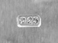 Straight Sunk Punch .925 Silver Marking Stamp
