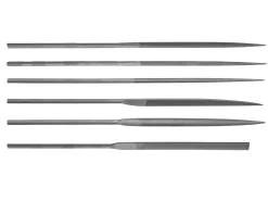 Superior Needle File, Set Of 6, Cut 2 - Medium Grade
