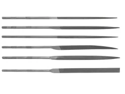 Superior Needle File, Set Of 6, Cut 0 - Coarse Grade