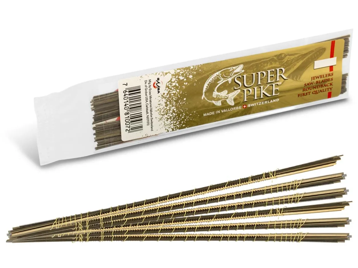 Super Pike Swiss Saw Blades Grade 0 Bundle 12