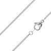 Surgical Steel 1.6mm Filed Curb Chain 16"/40cm Unhallmarked