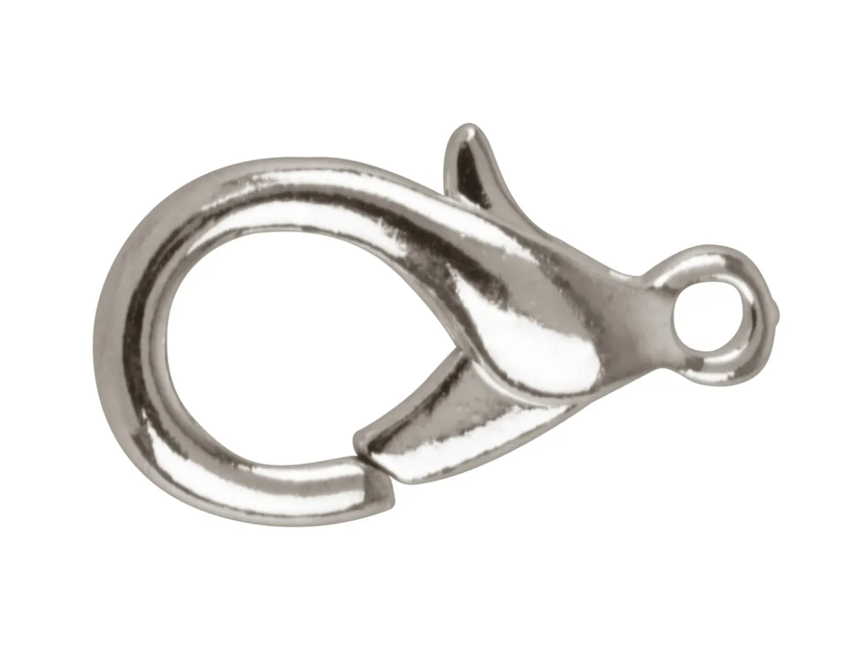 Surgical Steel Oval Lobster Trigger Clasp Catch 10mm Pack of 6