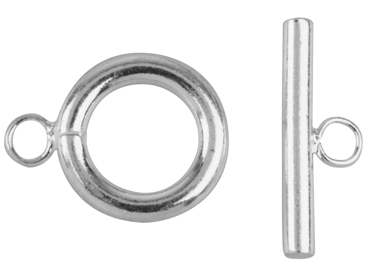 Surgical Steel Ring And Toggle Clasps Pack of 4