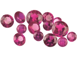 Synthetic Ruby, Round, 3,4,5mm, Pack of 14