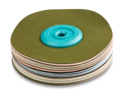 Synthetic Suede Polishing Mop, Soft, Medium 100mm X 18mm
