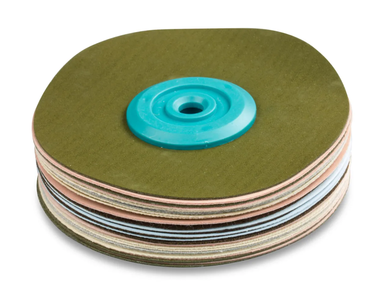 Synthetic Suede Polishing Mop, Soft, Medium 100mm X 18mm