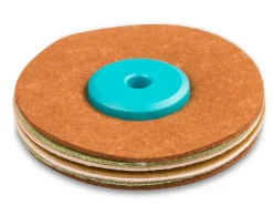 Synthetic Suede Polishing Mop, Hard, Small 55mm X 8mm