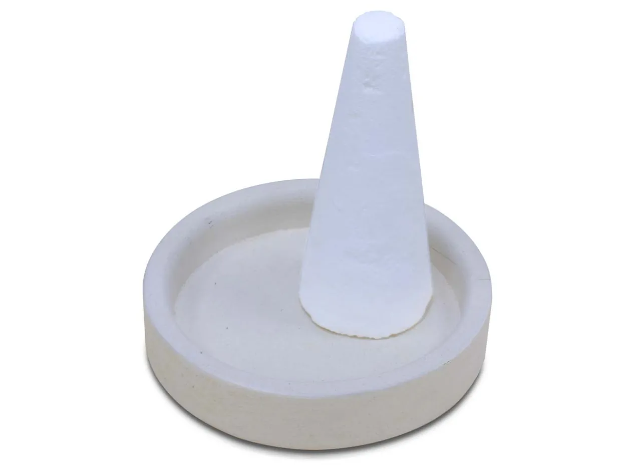 Technique Borax Dried Flux Cone And Ceramic Dish Soldering Set