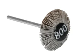 Techniqueâ„¢ Emery Flap Wheel, Knife Edge, 800 Grit