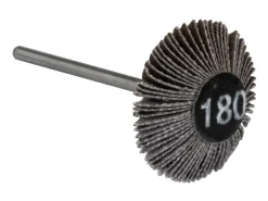Techniqueâ„¢ Emery Flap Wheel, Knife Edge, 180 Grit