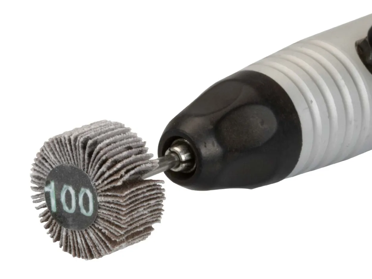 Technique™ Emery Flap Wheel, Square Edge, 100 Grit