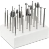 Technique™ Wax Burr Set Of 24, Assorted Shapes