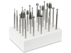 Techniqueâ„¢ Wax Burr Set Of 24, Assorted Shapes