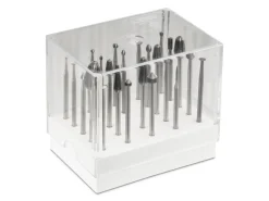 Technique™ Wax Burr Set Of 24, Assorted Shapes