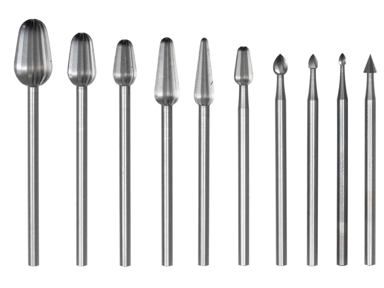 Technique™ Wax Burr Set Of 24, Assorted Shapes