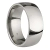 Titanium Court Polished Wedding Ring 8.0mm, Size Z, 2.0mm Wall