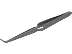 Titanium Reverse Action Tweezers, Bent