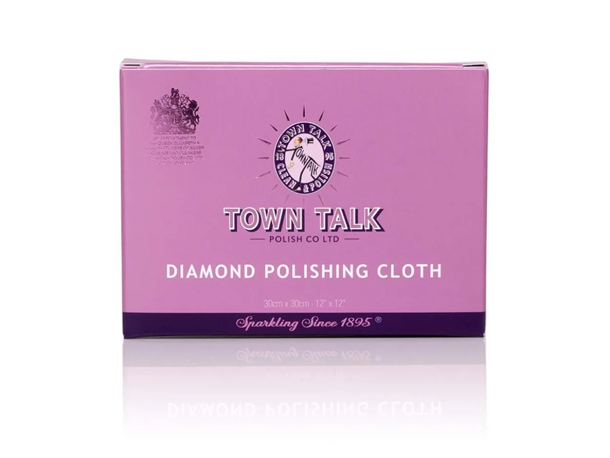 Town Talk Diamond Polishing Cloth Large, 30cm X 30cm