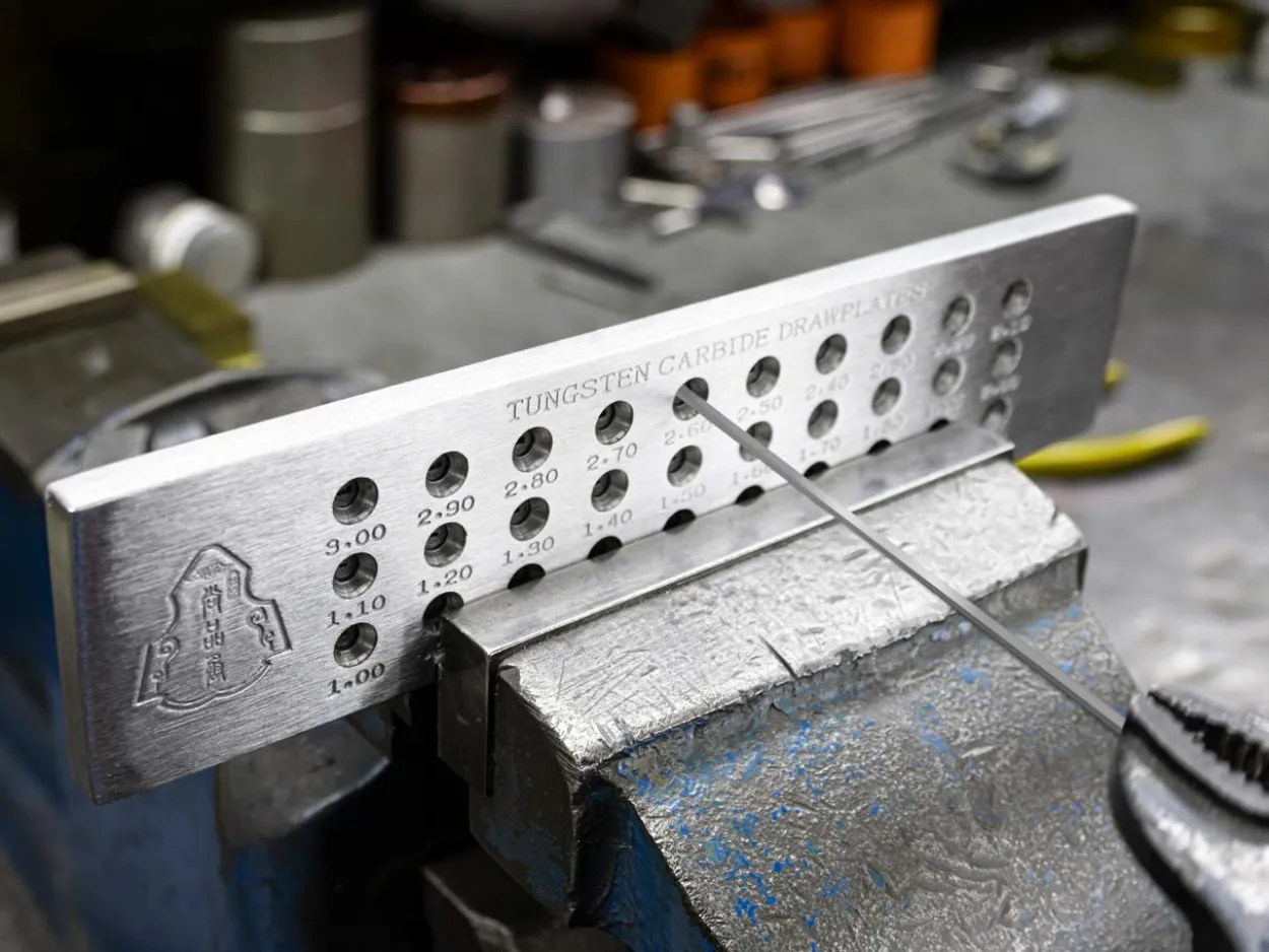Tungsten Carbide Rectangular Drawplate, 0.55mm - 3.00mm