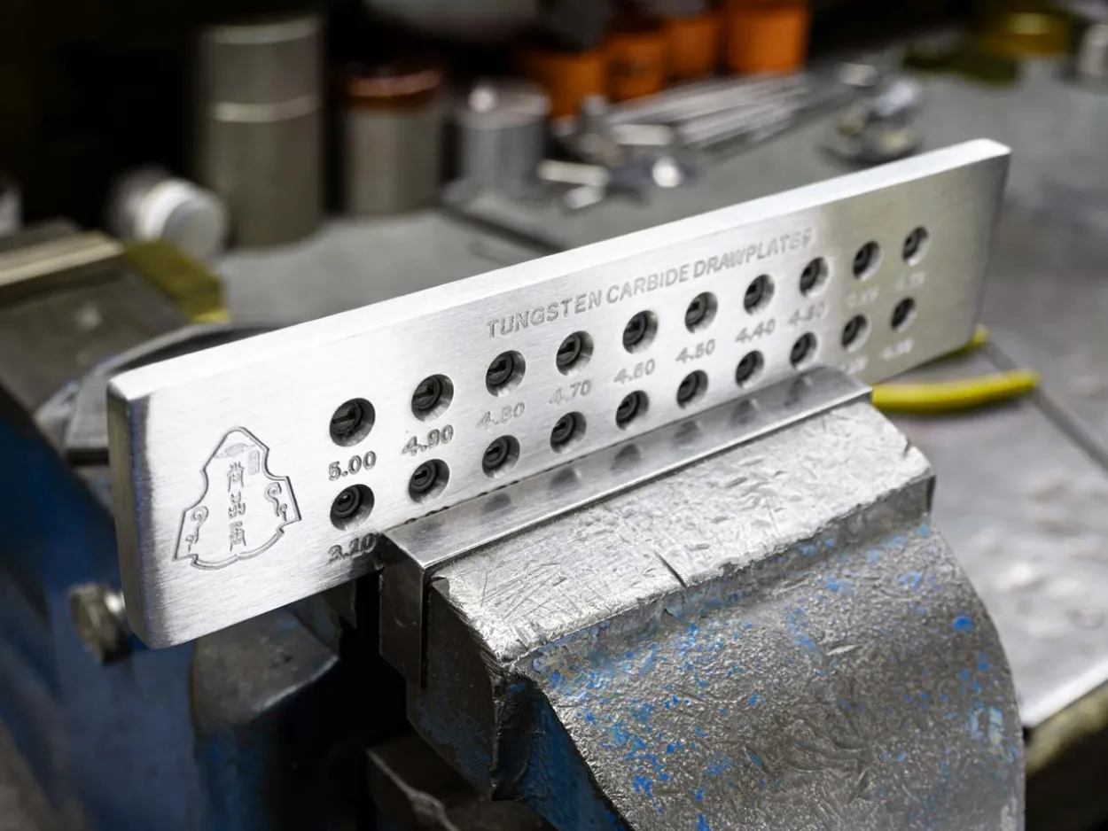 Tungsten Carbide Rectangular Drawplate, 3.10mm - 5.00mm