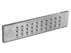 Tungsten Carbide Square Drawplate, 0.55mm - 3.00mm