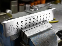 Tungsten Carbide Square Drawplate, 0.55mm - 3.00mm