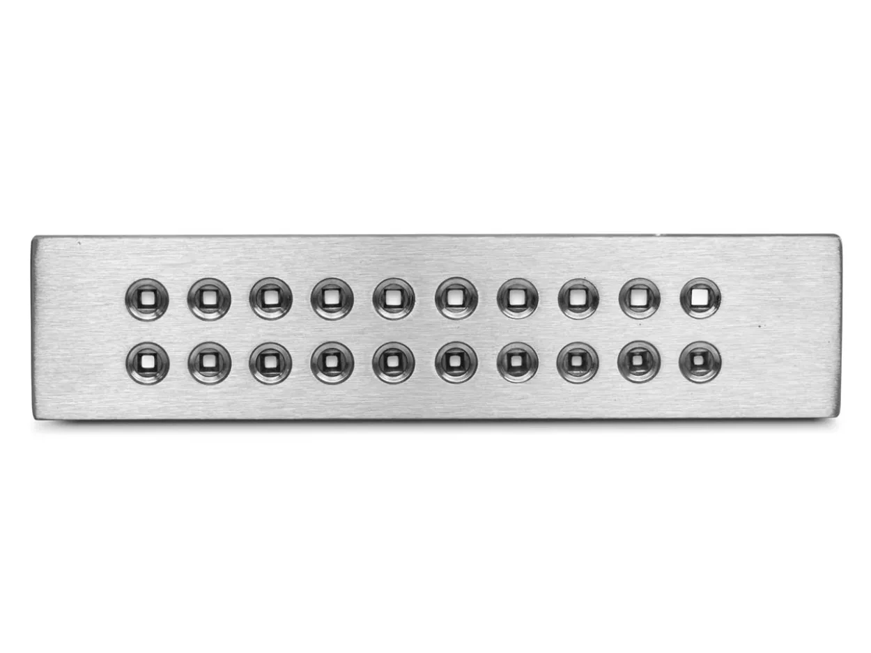 Tungsten Carbide Square Drawplate, 3.10mm - 5.00mm