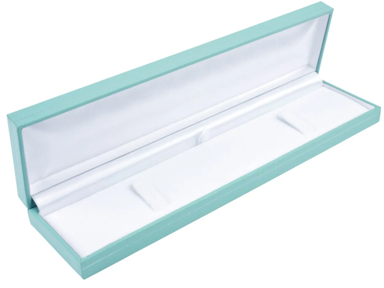 Turquoise Leatherette Bracelet Box